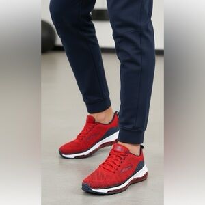 Avia Men's 02 AIR 360 SNEAKERS RED AND BLUE